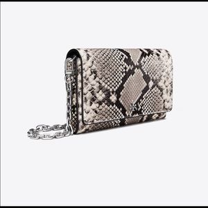 Tory Burch 46167  Embossed Chain Natural  254 New.